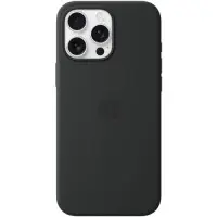 Чeхол-накладка Apple Silicone Case with MagSafe для Apple iPhone 16 Pro Max Blac..