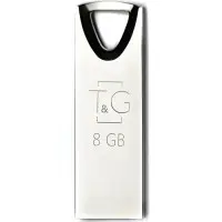 Флеш-накопитель USB 8GB T&G 117 Metal Series Silver (TG117SL-8G)