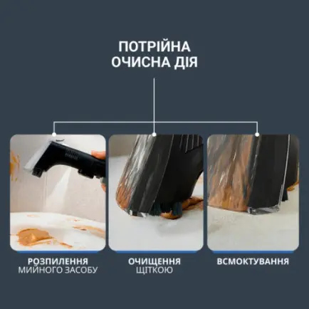 Миючий пилосос-плямовивідник Rowenta Clean It Hot & Cold IN7021F0