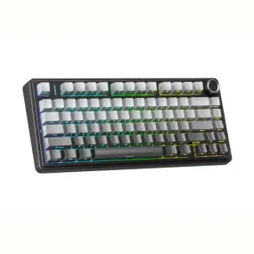 Клавіатура бездротова Aula F75 Gasket Reaper switch Black/Grey (6948391209913)