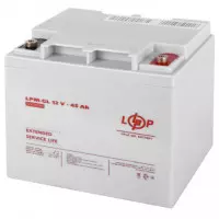 Акумуляторна батарея LogicPower 12V 45AH (LPM-GL 12 - 45 AH)