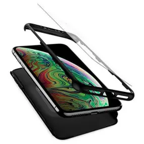 Чeхол-накладка Spigen Thin Fit 360 для Apple iPhone XS Max Black (065CS24846)