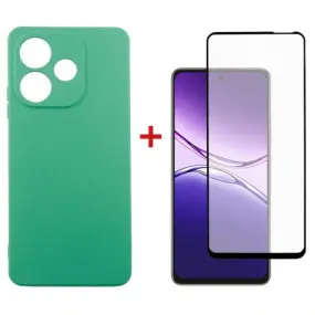 Чохол-накладка Dengos для Oppo A5 Pro Mint Full Glue (DG-KM-153)