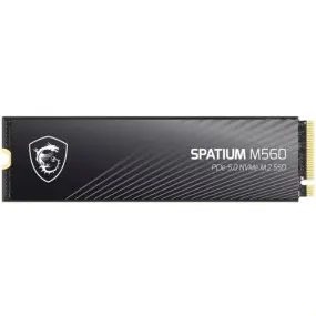 Накопичувач SSD 2TB MSI Spatium M560 M.2 2280 PCIe 5.0 x4 NVMe 3D NAND (S78-440Q940-P83)