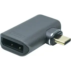 Адаптер PowerPlant USB Type-C - DisplayPort (M/F)