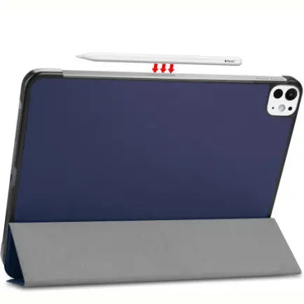 Чeхол-книжка BeCover Smart Case для Apple iPad Pro 11" M4 2024 Deep Blue (711622)