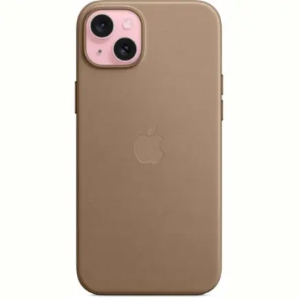 Чехол-накладка Apple FineWoven Case with MagSafe для Apple iPhone 15 Plus Taupe (MT473)
