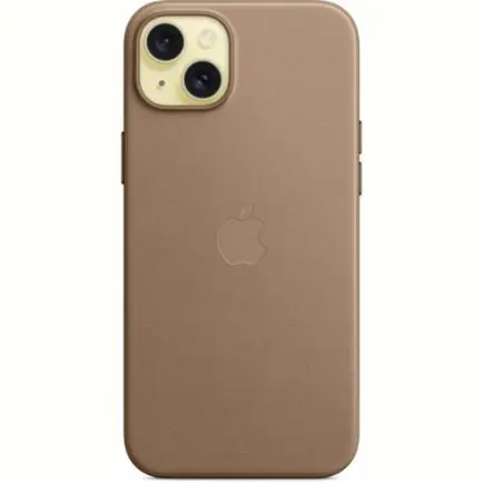 Чехол-накладка Apple FineWoven Case with MagSafe для Apple iPhone 15 Plus Taupe (MT473)