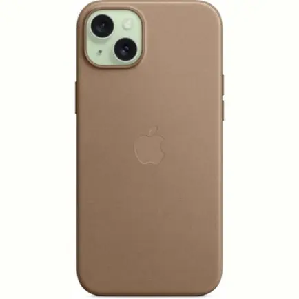 Чехол-накладка Apple FineWoven Case with MagSafe для Apple iPhone 15 Plus Taupe (MT473)