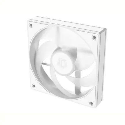 Вентилятор ID-Cooling AS-120-ARGB-W, 120x120x25мм, 3-pin, 4-pin, белый