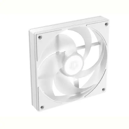 Вентилятор ID-Cooling AS-120-ARGB-W, 120x120x25мм, 3-pin, 4-pin, белый