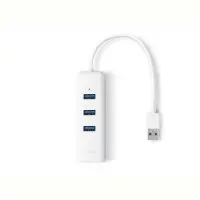 Сетевой адаптер TP-Link UE330  (USB 3.0, 10/100/1000Mbps, 3xUSB 3.0 HUB)