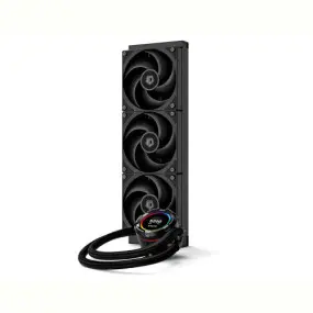 Система водяного охлаждения ID-Cooling Space LCD SL360 Pro SE, Intel: 1851/1700/1200/1151/1150/1155/1156, AMD: AM5/AM4, 396x120x27 мм, 4-pin