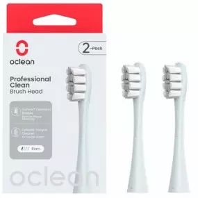 Насадка для зубної електрощітки Oclean P1C9 Brush Head Silver 2шт (6970810554038)
