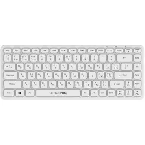 Клавіатура бездротова OfficePro SK790W Bluetooth White
