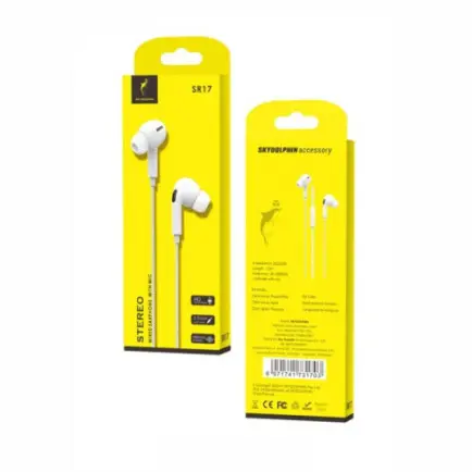 Гарнитура SkyDolphin SR17 Pro White (HF-000407)