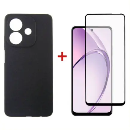 Чохол-накладка Dengos Carbon для Oppo A40/A40m Black (DG-KM-159)