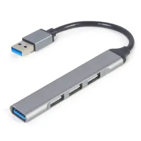 USB-хаб Gembird 4 ports Grey (UHB-U3P1U2P3-02)