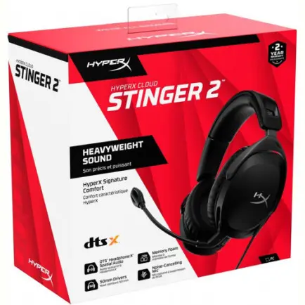 Гарнитура HyperX Cloud Stinger 2 3.5mm Black (519T1AA)