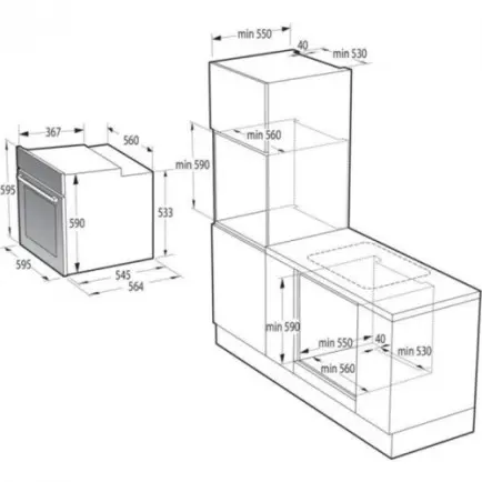 Духовой шкаф Gorenje BO6727E03WG