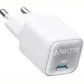 Сетевое зарядное устройство Anker PowerPort 511 Nano III White, 30 W USB Type-C (A2147G21)