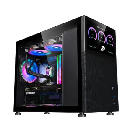 Корпус 1stPlayer Mi6-EV Black без БП