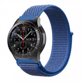 Ремешок BeCover Nylon Style для Xiaomi Amazfit Bip/Bip Lite/Bip S Lite/GTR 42mm/GTS/TicWatch S2/TicWatch E Blue (705825)