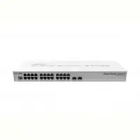 Коммутатор MikroTik CRS326-24G-2S+RM (24x1G, 2xSFP+, L3)