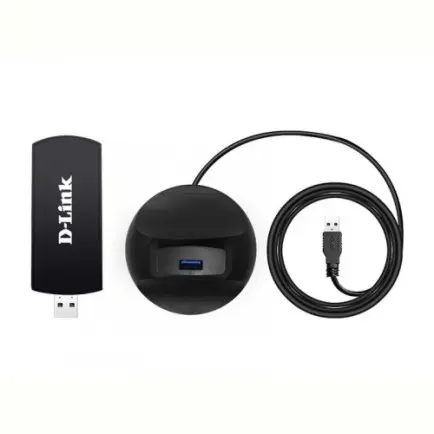 Беспроводной адаптер D-Link DWA-192 802.11ac, USB