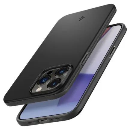 Чeхол-накладка Spigen Thin Fit для Apple iPhone 14 Pro Max Black (ACS04765)
