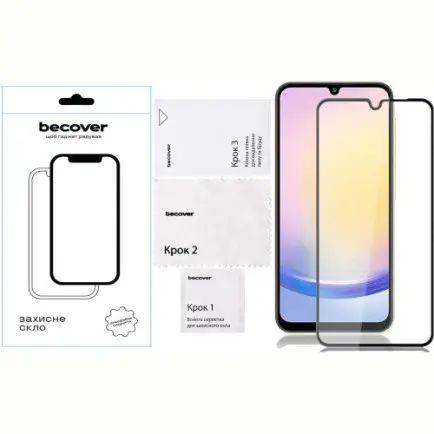 Захисне скло BeCover для Samsung Galaxy A26 SM-A266 Black (712885)