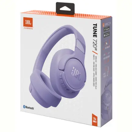 Bluetooth-гарнитура JBL Tune 720BT Purple (JBLT720BTPUR)