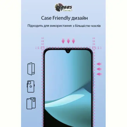Захисне скло Dengos для Xiaomi Redmi 15C Black Full Glue (DG-TG2P-88)