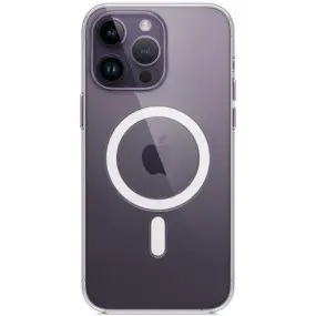 Чeхол-накладка Apple Clear Case with MagSafe для Apple iPhone 14 Pro Max Transparent (MPU73)