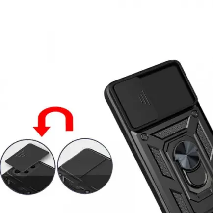 Чeхол-накладка BeCover Military для Samsung Galaxy A03 Core SM-A032 Black (707362)