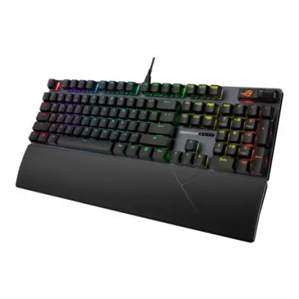 Клавиатура Asus ROG Strix Scope II X NX Snow V2 EN PBT Black (90MP03XF-BKUA20)
