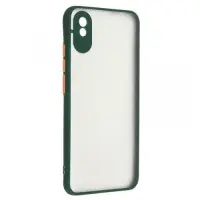 Чехол-накладка Armorstandart Frosted Matte для Xiaomi Redmi 9A Dark Green (ARM66..
