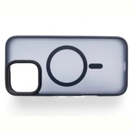 Чeхол-накладка BeCover Metal Buttons Case MagSafe для Apple iPhone 16 Pro Max Blue (712100)