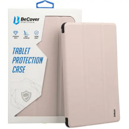 Чeхол-книжка BeCover Ultra Slim Origami Transparent с креплением Apple для Apple iPad Mini 6 2021 Pink (712932)