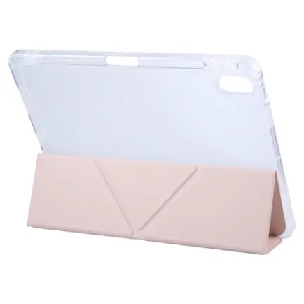 Чeхол-книжка BeCover Ultra Slim Origami Transparent с креплением Apple для Apple iPad Mini 6 2021 Pink (712932)