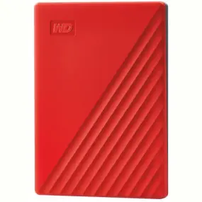 Внешний жесткий диск 2.5" USB 4.0TB WD My Passport Red (WDBPKJ0040BRD-WESN)