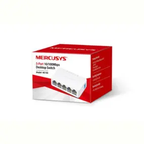 Коммутатор Mercusys MS105 (5х10/100 Мбит, настольный)