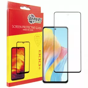 Защитное стекло Dengos для Oppo A98 5G Black Full Glue (TGFG-293)