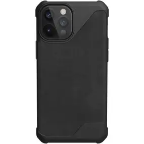 Чохол-накладка Urban Armor Gear Metropolis LT для Apple iPhone 12 Pro Max Leather Black (11236O118340)
