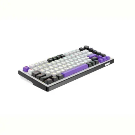 Клавиатура беспроводная Hator Hellyberry HK75 Wireless White/Violet