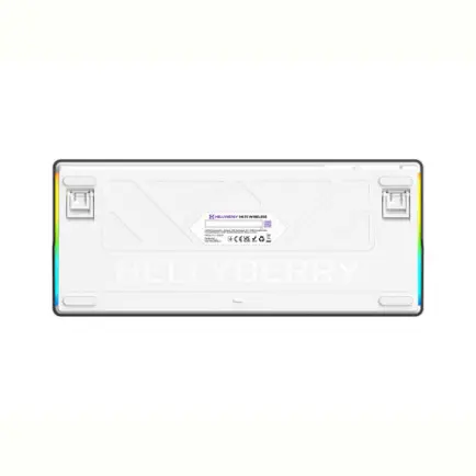 Клавиатура беспроводная Hator Hellyberry HK75 Wireless White/Violet