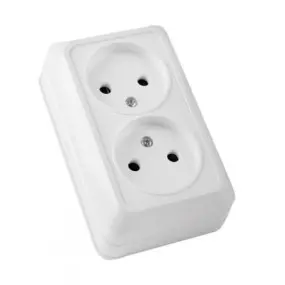 Розетка ELM Simply OD-20 двойная без заземления (41-0033)
