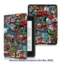 Чехол-книжка BeCover Smart для Amazon Kindle Paperwhite 11th Gen. 2021 Graffiti ..