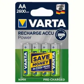 Акумулятор Varta Rechargeable Accu Endless AA/HR06 Ni-MH 2600 mAh BL 4шт