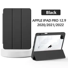 Чeхол-книжка BeCover Soft Edge TPU с креплением Apple Pencil для Apple iPad Pro 12.9 2020/2021/2022 Black (711708)